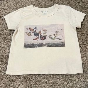 John Galt butterfly baby t